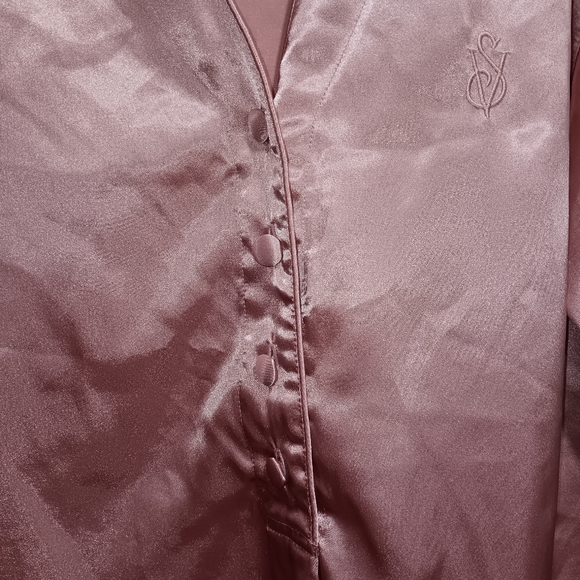 Victoria's Secret Vintage Gold Label Pink Nightgown Sz P/S See Pics flaws - Picture 6 of 12